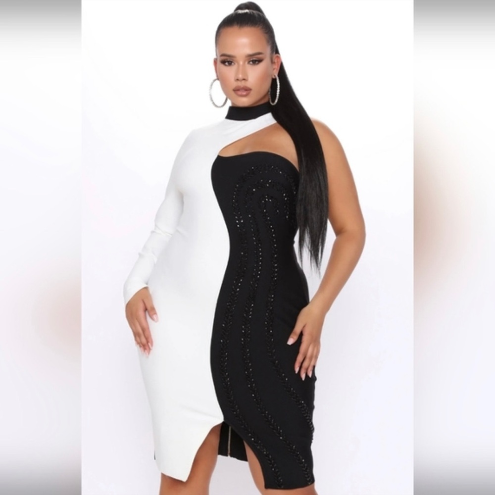 FaahionNova Midi Dress
